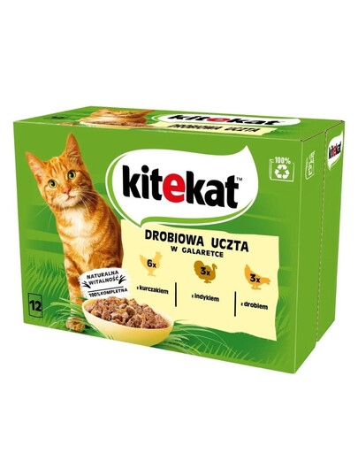 KEK Sasz Gal Volaille/Indien/Poulet 12x85g*4