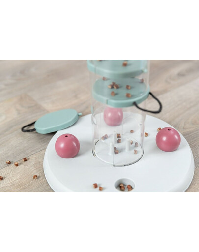 TRIXIE Cat Activity Gambling Tower jouet éducatif pour chat 25×27 cm