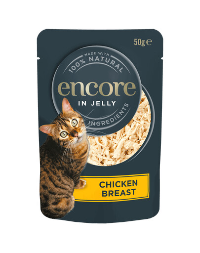 ENCORE Cat Multipak mélange de saveurs avec poulet en gelée pour chat 20x50g