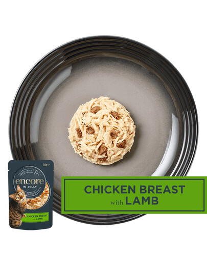 ENCORE Cat Multipak mélange de saveurs avec poulet en gelée pour chat 20x50g