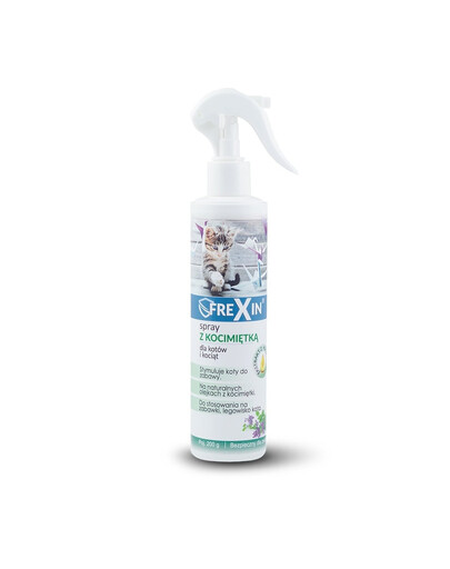 FREXIN Spray à la menthe à chat pour chats et chatons 200g