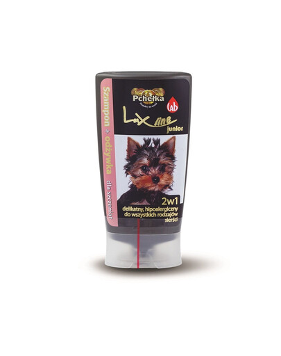 PCHEŁKA Luxline Shampoo et après-shampooing 2 en 1 pour chiots 200ml