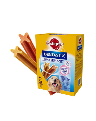 PEDIGREE DentaStix - traitement dentaire pour chiens de grandes races - 28 pièces - 4 x 270g