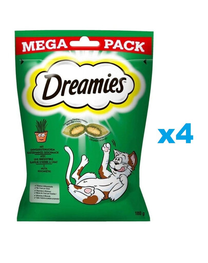 DREAMIES Mega Pack 4x180 g friandise à la cataire pour chatDREAMIES Mega Pack 4x180 g friandise à la cataire pour chat