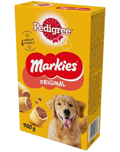 PEDIGREE Markies Original 500g biscuits croustillants pour chiens adultes