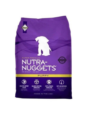 NUTRA NUGGETS Puppy pour les chiots de petites et moyennes races 15 kg