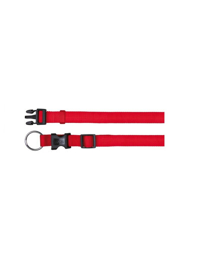 TRIXIE Collier classic 22-35 cm / 10 mm rouge