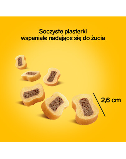 PEDIGREE Tasty Bites Chewy Slices z wołowiną 155g