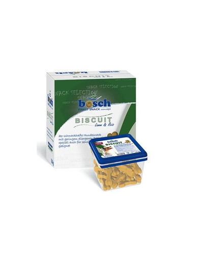 BOSCH Biscuit Lamb Rice 10 kg biscuits en forme de cubes pour chiens