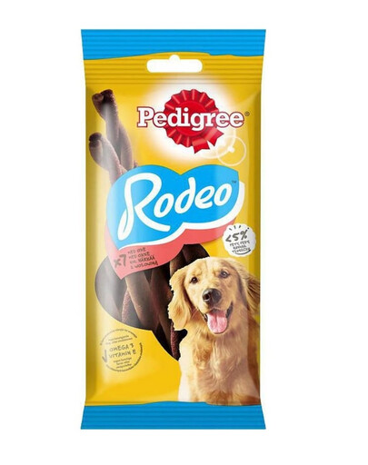 PEDIGREE Rodeo 10x 122 g friandises au boeuf pour chiens