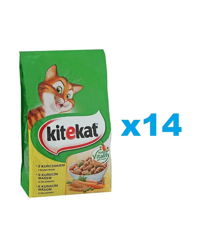 KEK Poulet sec 300g*14
