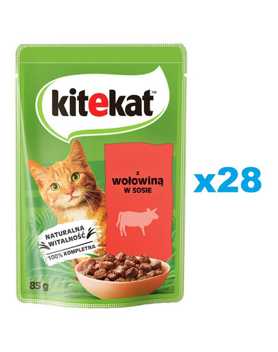 KEK Sachet de sauce au boeuf 85g*28