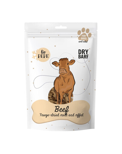 PAKA ZWIERZAKA PEPE Freeze-dried viande lyophilisée bœuf 60g