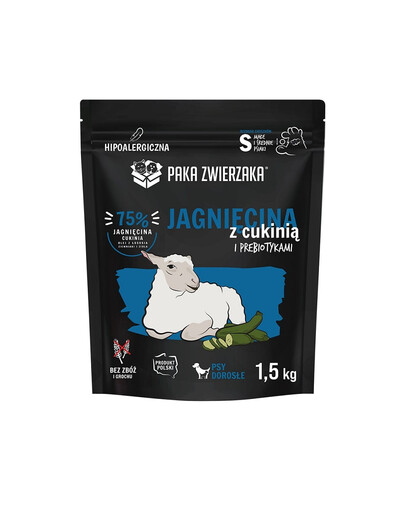 PAKA ZWIERZAKA Seventh Heaven Croquettes agneau et courgettes S 1,5kg