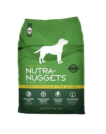 NUTRA NUGGETS Performance pour les chiens très actifs 15 kg