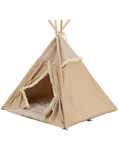 TRIXIE Boho Tipi lit fermé pour chien ou chat