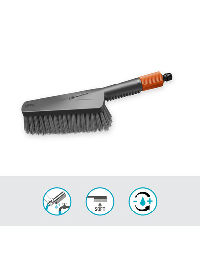 GARDENA Cleansystem brosse à main douce M