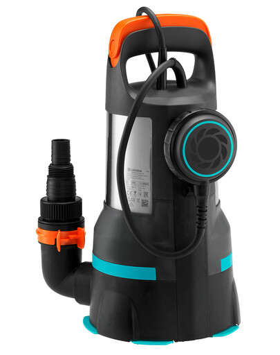 GARDENA Pompe submersible 2 en 1 pour eau claire ou sale 15000