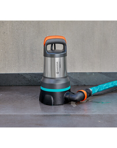 GARDENA Pompe submersible 2 en 1 pour eau claire ou sale 15000