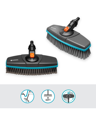 GARDENA Cleansystem brosse de lavage douce