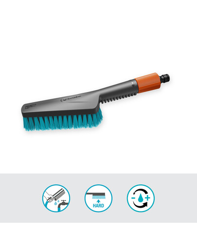 GARDENA Cleansystem brosse à main dure S