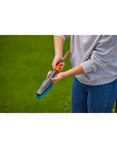 GARDENA Cleansystem brosse à main dure S