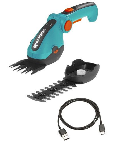 GARDENA Cisailles sans fil pour tailler les bordures de pelouse et couper les arbustes ComfortCut Li