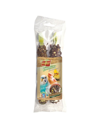 VITAPOL Smakers pour les oiseaux en période de mue et pour les graines vitaherbal 90 g