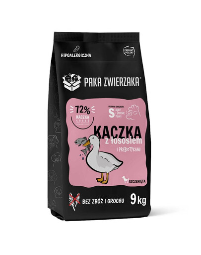 PAKA ZWIERZAKA Seven’th Heaven Duck & salmon Puppy 9kg de canard et de saumon