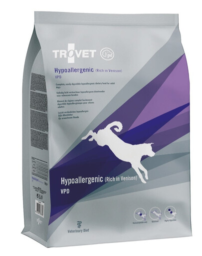 TROVET Hypoallergenic Venison VPD pour chiens 3 kg