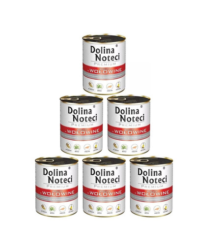DOLINA NOTECI Premium Bogata W Wołowinę 6x800 g