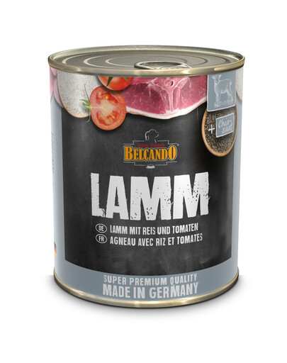 BELCANDO Super Premium Jagnięcina, ryż i pomidor 800 g mokra karma dla psa