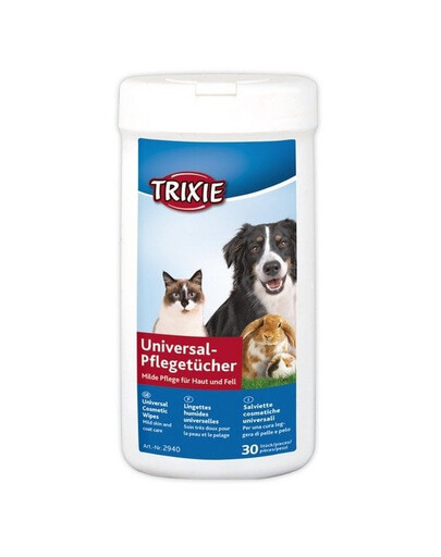 TRIXIE Lingettes hygiéniques universelles 30 pcs.