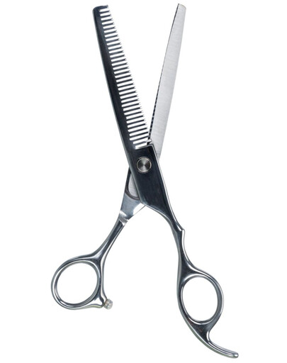 TRIXIE Ciseaux professionnels pour dégrossir, à manche en T 18 cm
