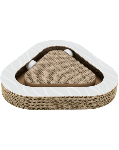TRIXIE Griffoir en carton pour chat 5 cm, brun