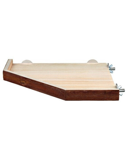 TRIXIE Natural Living Étagère pour cage à hamster et souris - 17x17cm
