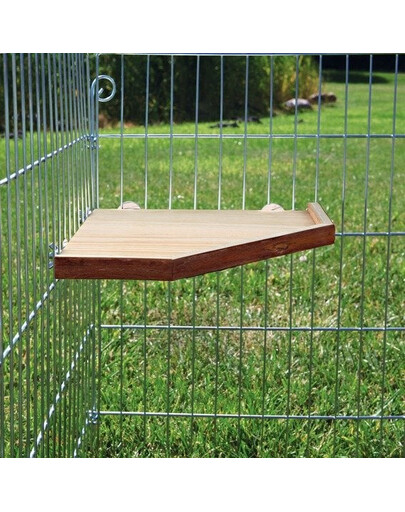 TRIXIE Natural Living Étagère pour cage à hamster et souris - 17x17cm