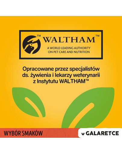 PEDIGREE Adult Wybór smaków z wołowiną i drobiem w galaretce 4x100g