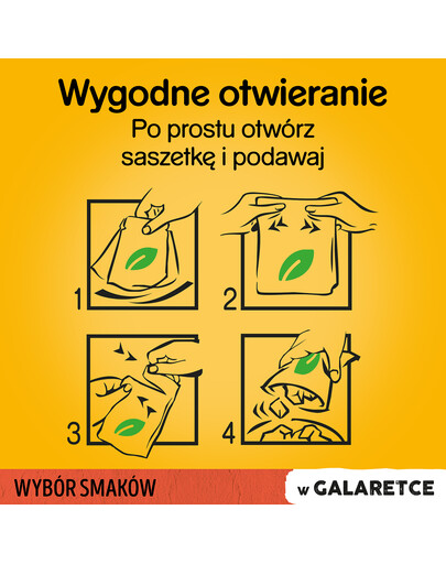 PEDIGREE Adult Wybór smaków z wołowiną i drobiem w galaretce 4x100g