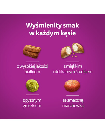 WHISKAS Adult 1,9 kg croquettes complètes pour chats adultes avec du thon délicieux