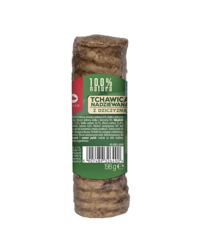 MACED 100 % Natura Petite trachée Petite trachée farcie au gibier pour chien 120 g
