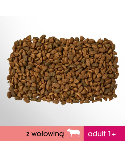PERFECT FIT Cat 6x750 g Adult beef multi croquettes au boeuf pour chats