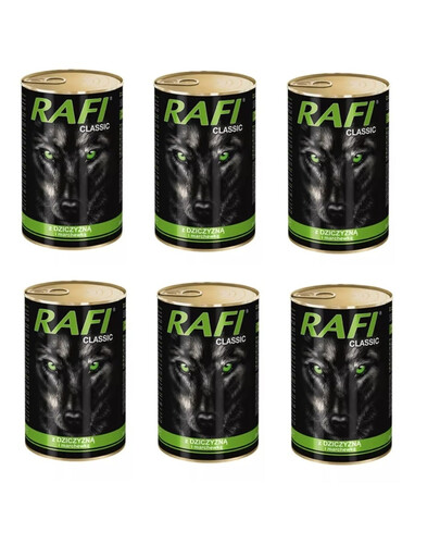 DOLINA NOTECI Rafi Classic z dziczyzną 1240 g x 6 sztuk