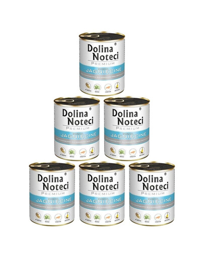 DOLINA NOTECI Premium Bogata W Jagnięcinę 6x800g