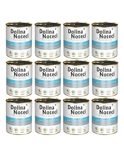 DOLINA NOTECI Premium Bogata W Jagnięcinę 12x800g