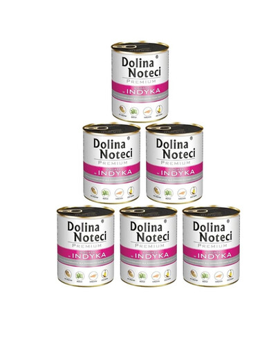 DOLINA NOTECI Premium Bogata W Indyka 6x800g
