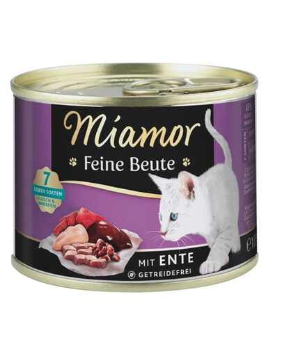 MIAMOR Feine Beute Duck z kaczką 24x185g