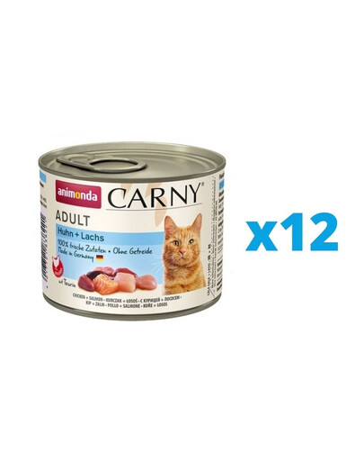 ANIMONDA Carny Adult karma dla kota puszka 12 x 200g