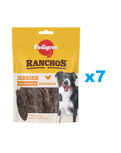 PEDIGREE Ranchos Originals 7x70g friandises pour chien au poulet