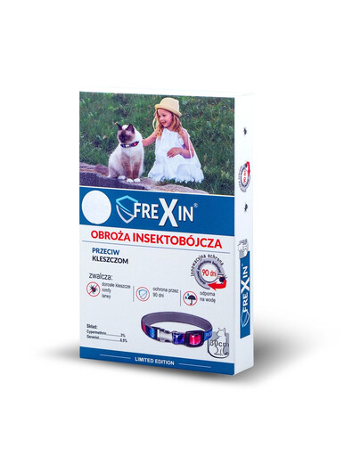 Obroża insektobójcza dla kota 30 cm